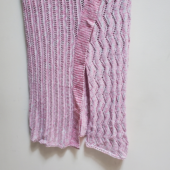 NWT LoveShackFancy Skirt Size L Melbourne Midi Beach Knit Coastal Vacay Surf - Picture 7 of 16